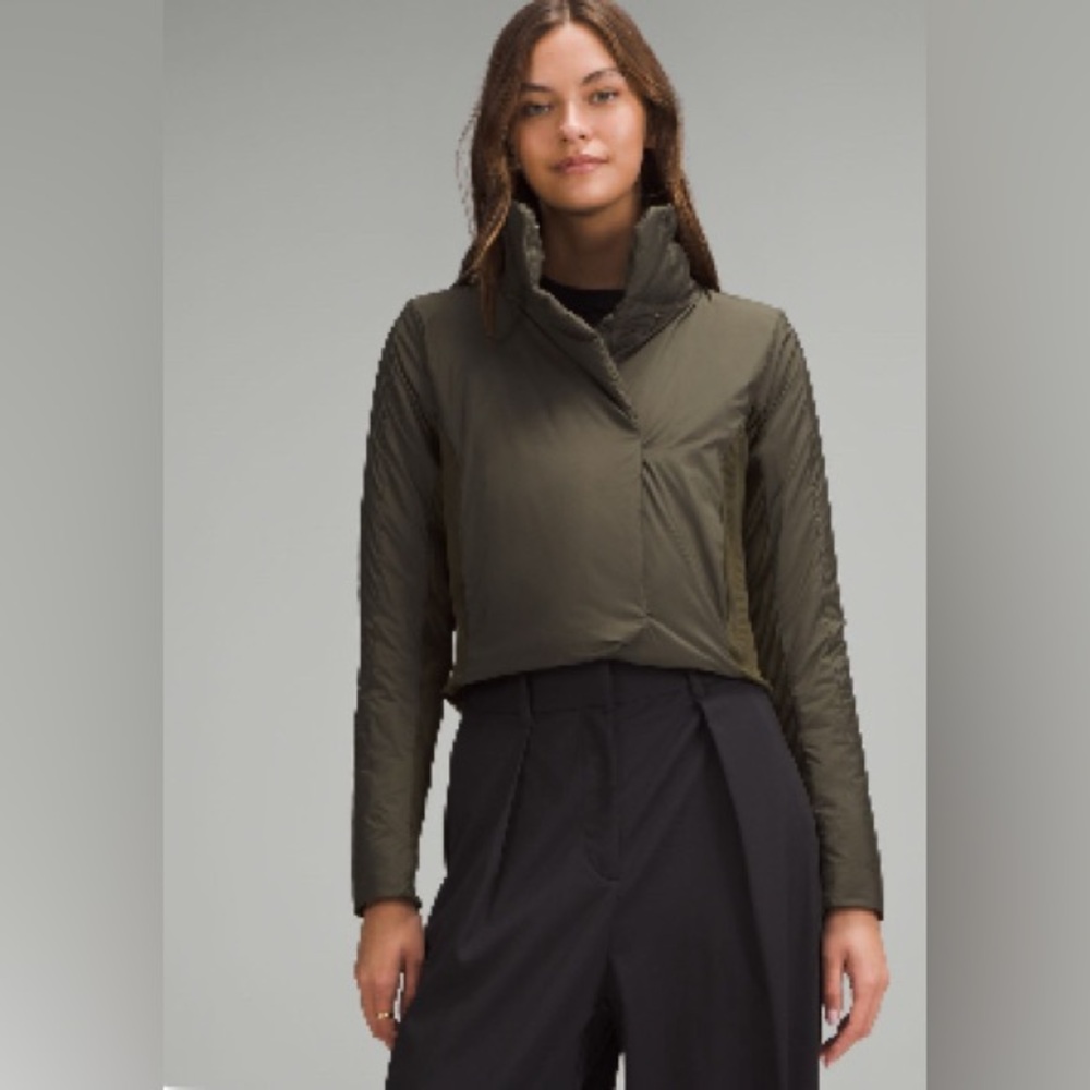 Lululemon Sleek City Jacket Olive